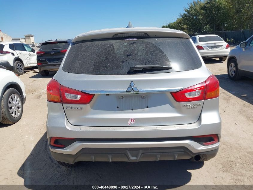 JA4AP3AU0KU031404 2019 Mitsubishi Outlander Sport 2.0 Es