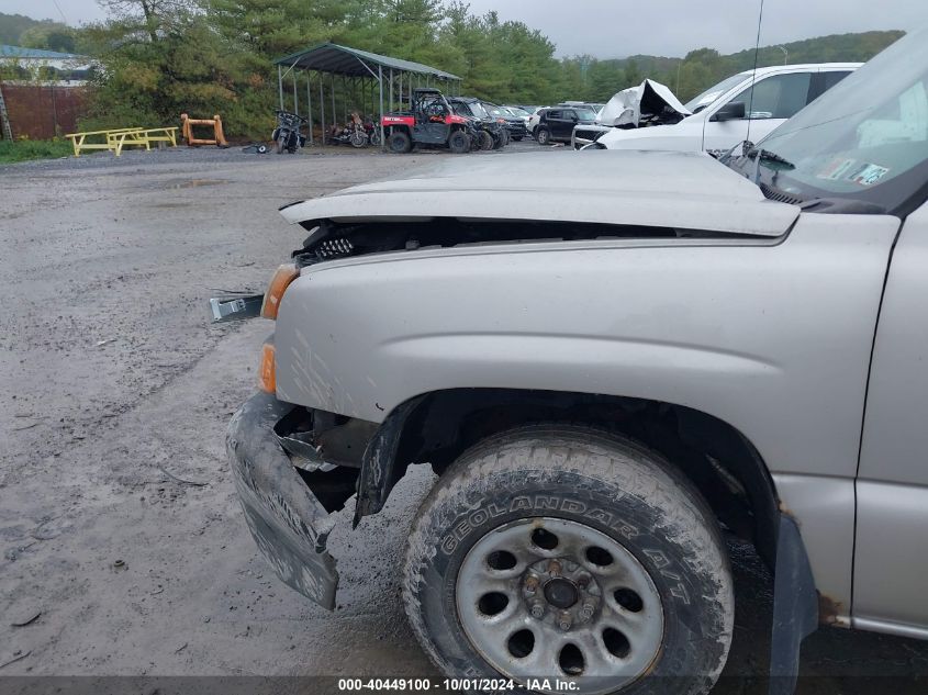 2005 Chevrolet Silverado K1500 VIN: 1GCEK14X05Z343942 Lot: 40449100