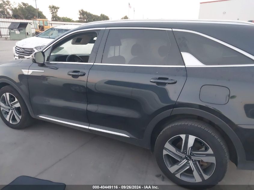 2022 Kia Sorento Hybrid Ex VIN: KNDRHDLG9N5091621 Lot: 40449116