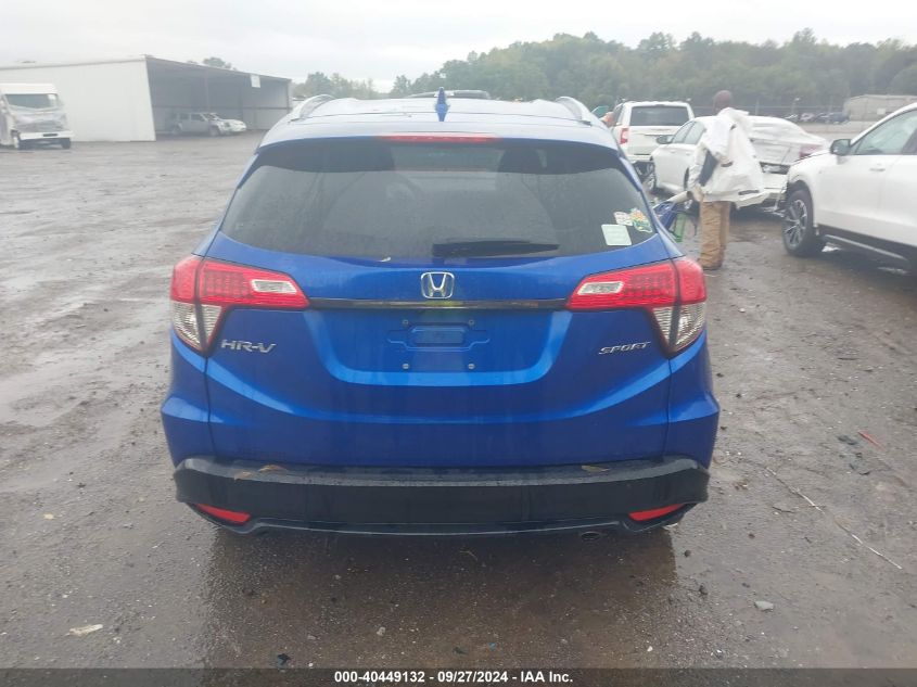 2022 Honda Hr-V 2Wd Sport VIN: 3CZRU5H18NM712938 Lot: 40449132