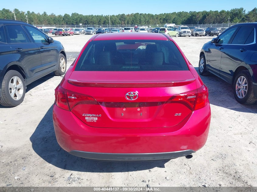 VIN 2T1BURHE3HC764203 2017 TOYOTA COROLLA L/LE/XLE/SE/XSE