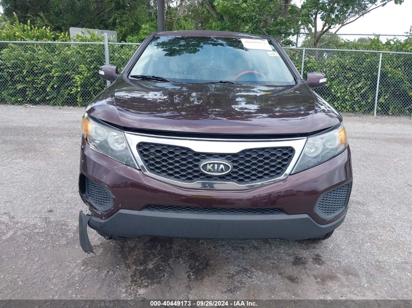 2012 Kia Sorento Lx VIN: 5XYKT3A13CG241624 Lot: 40449173