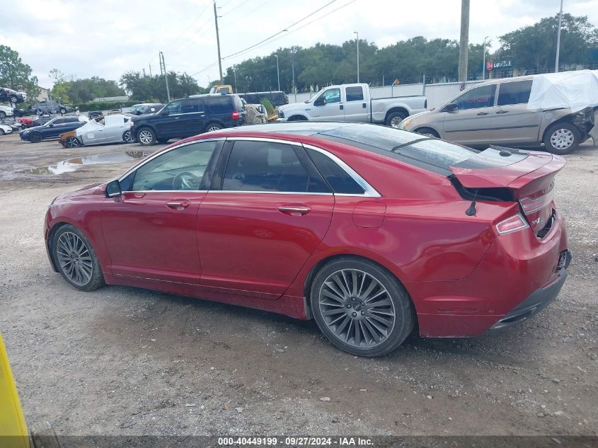 2013 Lincoln Mkz Hybrid VIN: 3LN6L2LU8DR827709 Lot: 40449199