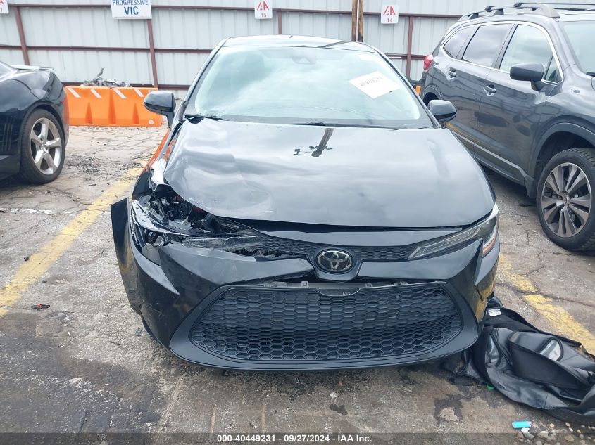 2021 Toyota Corolla Le VIN: 5YFEPMAEXMP225055 Lot: 40449231