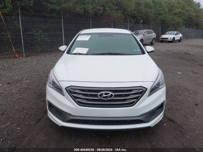 5NPE34AFXHH456867 2017 Hyundai Sonata Sport