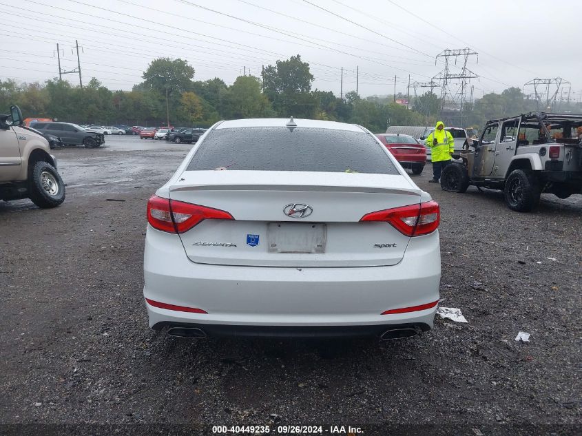 5NPE34AFXHH456867 2017 Hyundai Sonata Sport