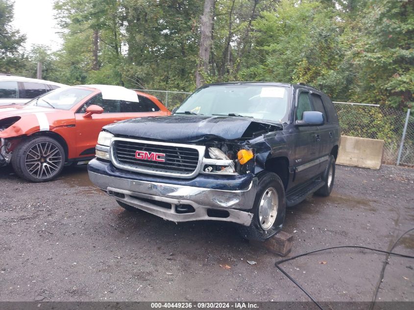 2004 GMC Yukon Sle VIN: 1GKEK13Z24J102775 Lot: 40449236