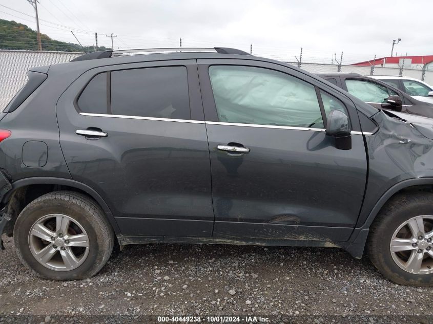 2018 Chevrolet Trax Lt VIN: 3GNCJPSBXJL371969 Lot: 40449238