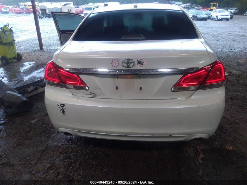 4T1BK3DB8BU430494 2011 Toyota Avalon