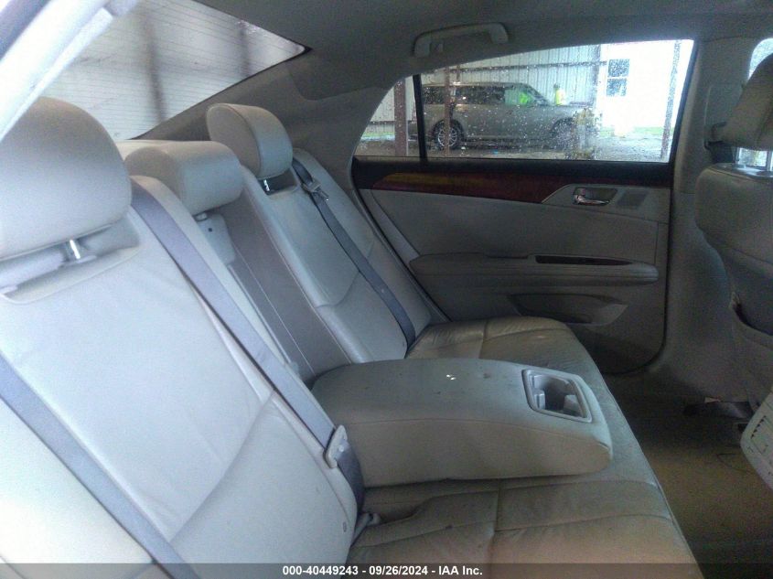 4T1BK3DB8BU430494 2011 Toyota Avalon