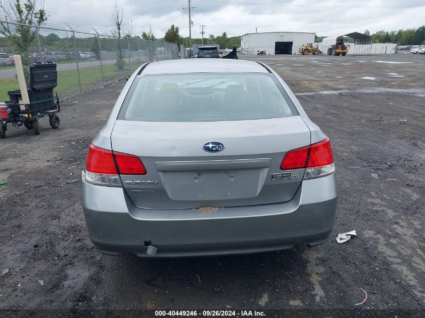 2010 Subaru Legacy 2.5I Premium VIN: 4S3BMCB67A3236841 Lot: 40449246