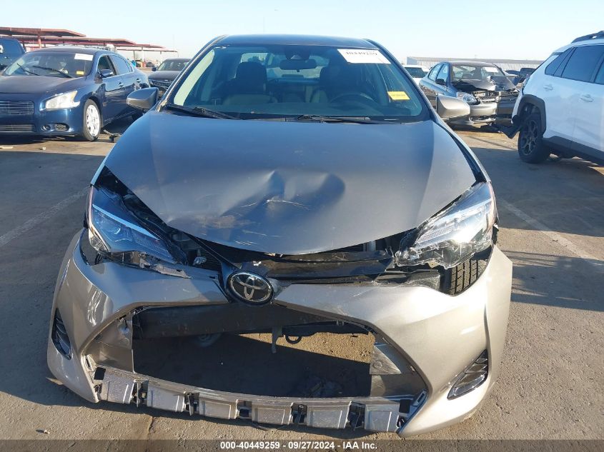 2017 Toyota Corolla Le VIN: 5YFBURHE9HP622860 Lot: 40449259