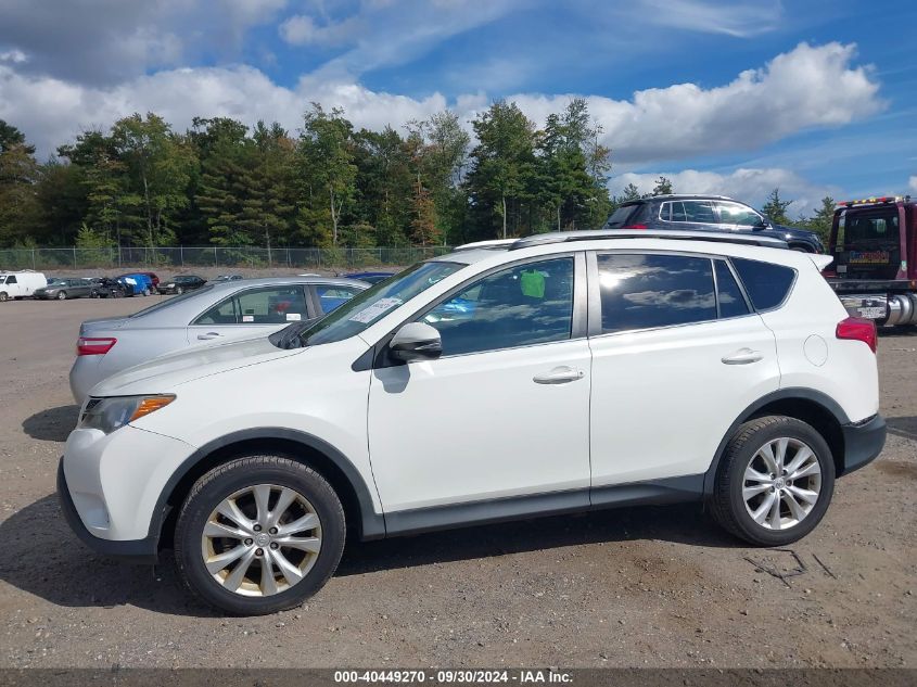 2014 Toyota Rav4 Limited VIN: 2T3DFREV3EW173653 Lot: 40449270