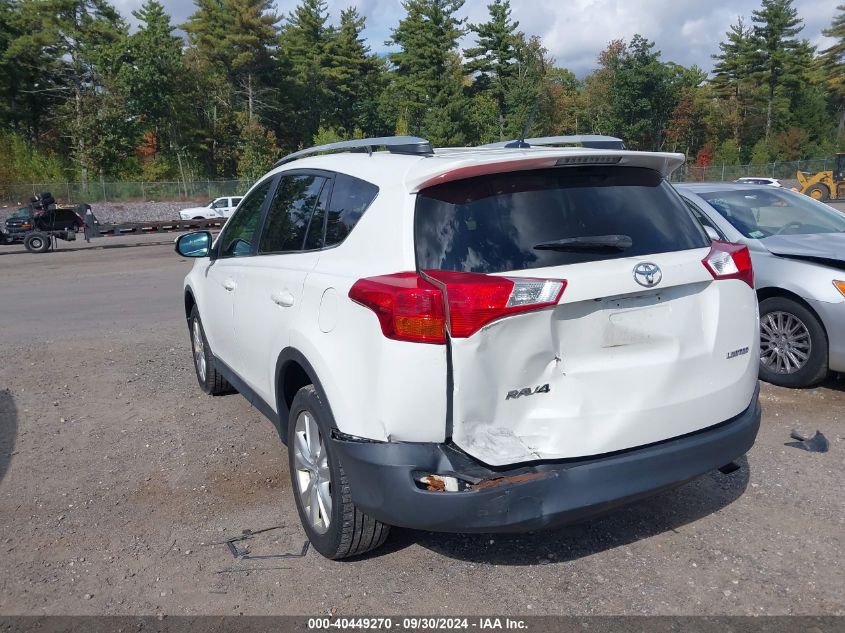 2014 Toyota Rav4 Limited VIN: 2T3DFREV3EW173653 Lot: 40449270