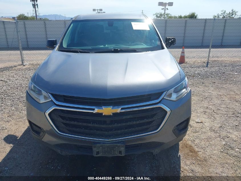 2018 Chevrolet Traverse Ls VIN: 1GNERFKW0JJ240605 Lot: 40449288