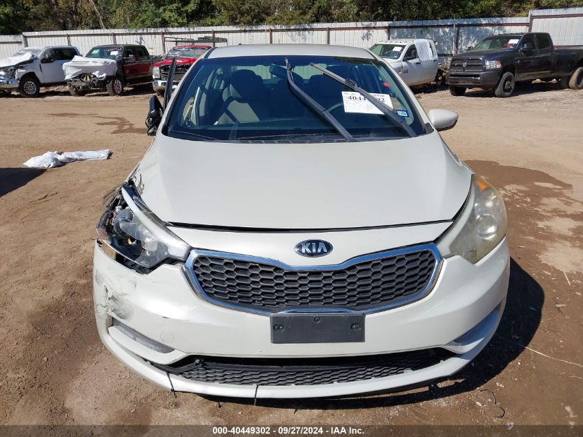 2014 Kia Forte Lx VIN: KNAFK4A66E5196290 Lot: 40449302