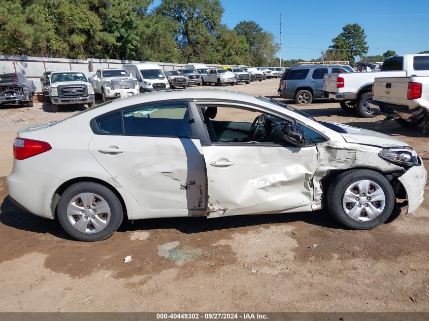 2014 Kia Forte Lx VIN: KNAFK4A66E5196290 Lot: 40449302