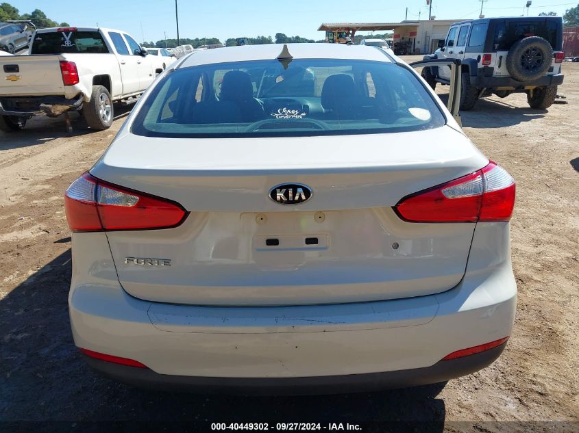 2014 Kia Forte Lx VIN: KNAFK4A66E5196290 Lot: 40449302