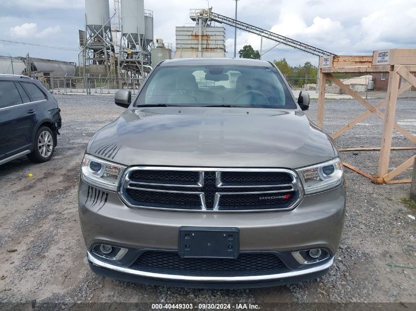 2016 Dodge Durango Sxt VIN: 1C4RDJAG0GC458837 Lot: 40449303