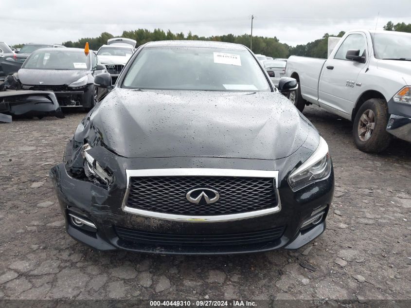 2017 Infiniti Q50 3.0T Premium VIN: JN1EV7APXHM738424 Lot: 40449310