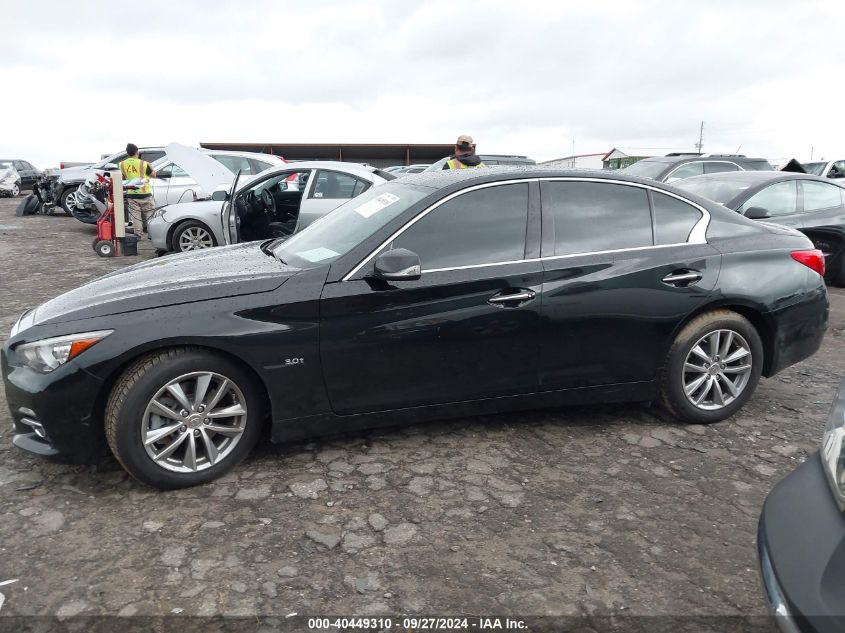 2017 Infiniti Q50 3.0T Premium VIN: JN1EV7APXHM738424 Lot: 40449310