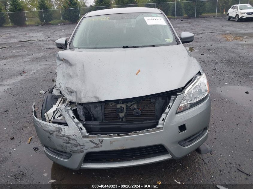 2014 Nissan Sentra S/Sv/Sr/Sl VIN: 3N1AB7AP5EY272031 Lot: 40449323