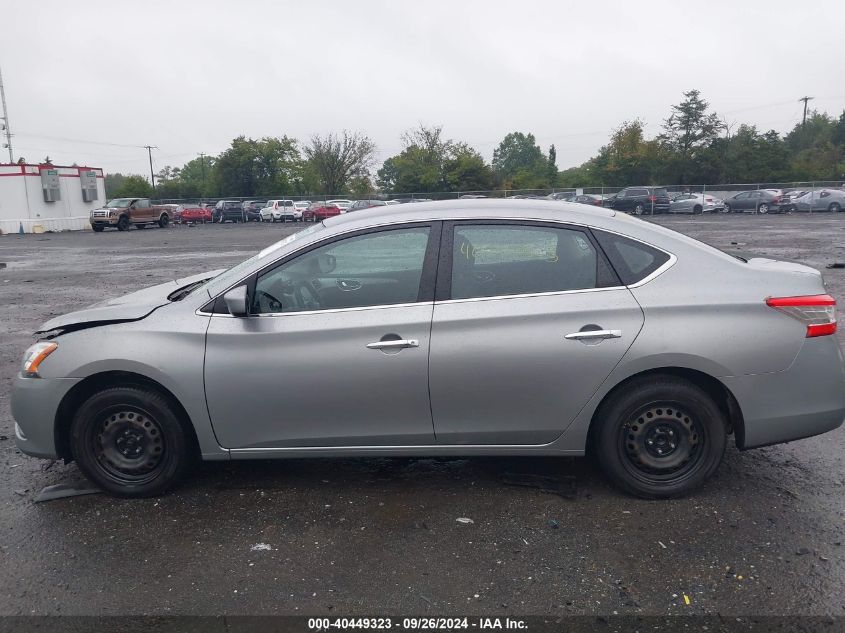 2014 Nissan Sentra S/Sv/Sr/Sl VIN: 3N1AB7AP5EY272031 Lot: 40449323