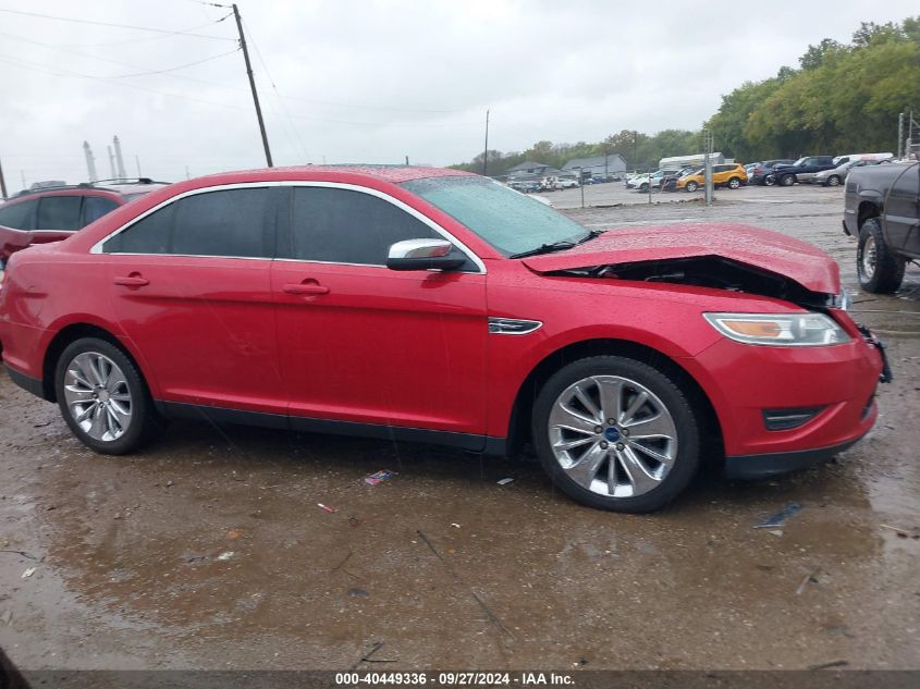 2010 Ford Taurus Limited VIN: 1FAHP2FW7AG118776 Lot: 40449336