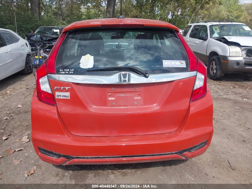 2018 Honda Fit Ex VIN: 3HGGK5H89JM733714 Lot: 40449347