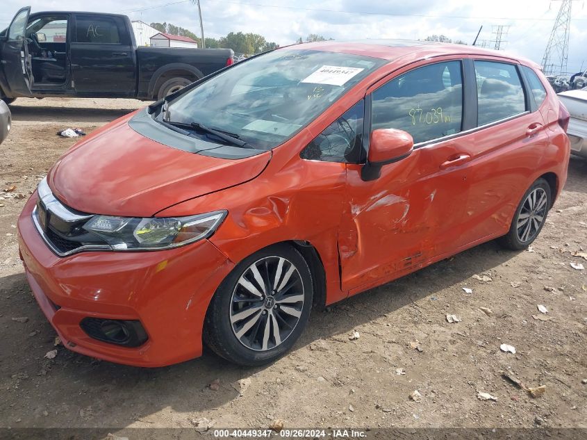 2018 Honda Fit Ex VIN: 3HGGK5H89JM733714 Lot: 40449347