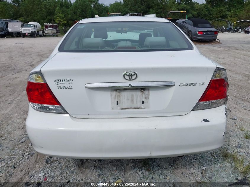 2005 Toyota Camry Le VIN: 4T1BE32K85U631262 Lot: 40449349