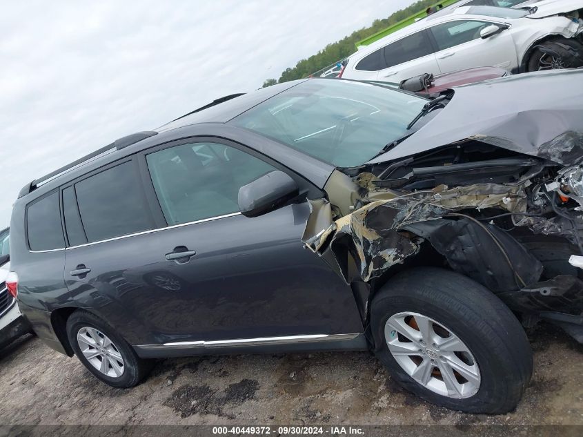 5TDZA3EH8CS026626 2012 Toyota Highlander Se