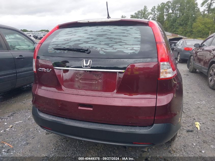 2014 Honda Cr-V Lx VIN: 5J6RM3H37EL031323 Lot: 40449375