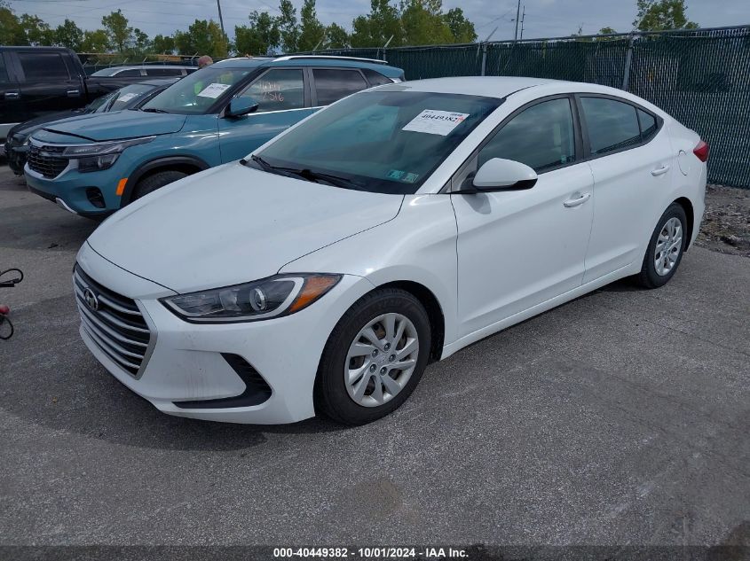 5NPD74LF1JH292489 2018 HYUNDAI ELANTRA - Image 2