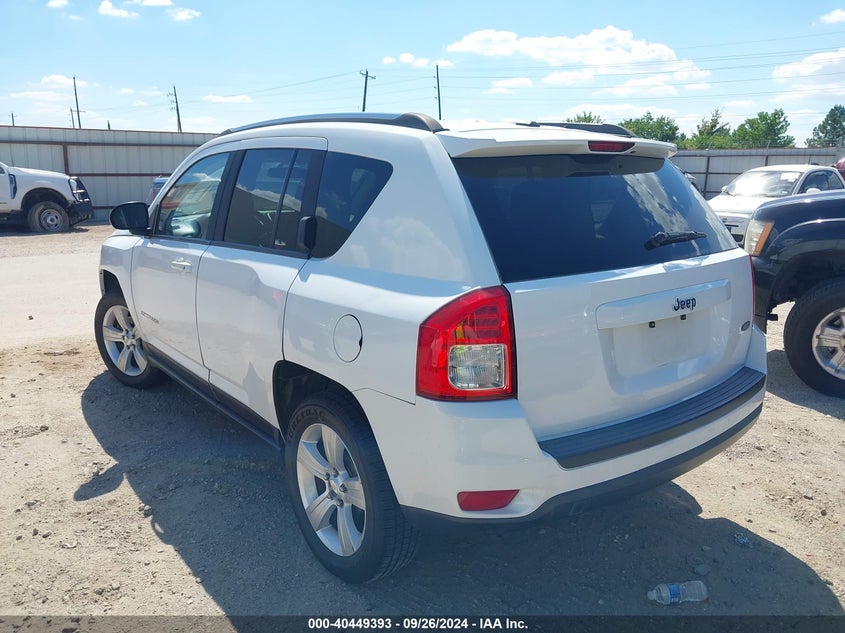 2013 JEEP COMPASS VIN: 1C4NJCEB9DD205636