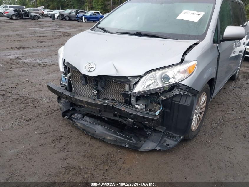 2015 Toyota Sienna Xle Premium 8 Passenger VIN: 5TDYK3DC1FS687143 Lot: 40449399