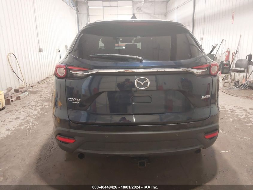 2016 Mazda Cx-9 Touring VIN: JM3TCBCY2G0122071 Lot: 40449426