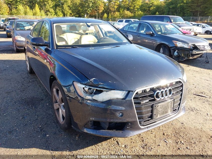 2012 Audi A6 3.0 Premium VIN: WAUGGAFC5CN071376 Lot: 40449429