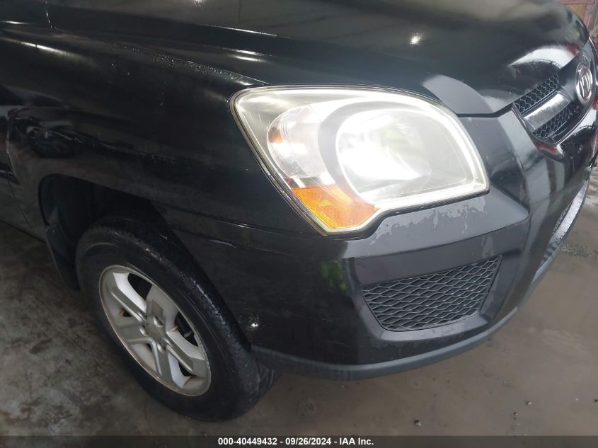 2009 Kia Sportage Lx V6 VIN: KNDJF723197635851 Lot: 40449432