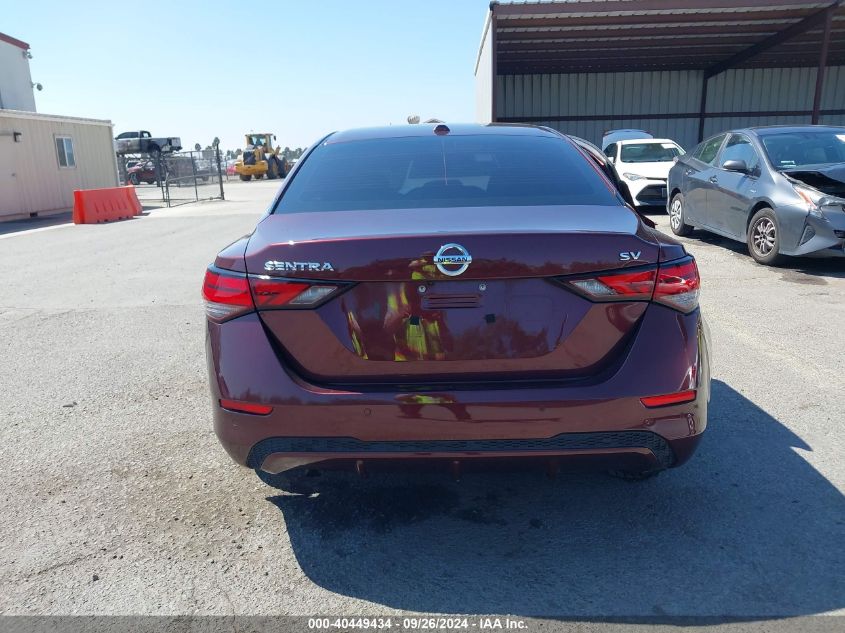 2023 Nissan Sentra Sv Xtronic Cvt VIN: 3N1AB8CV4PY285969 Lot: 40449434