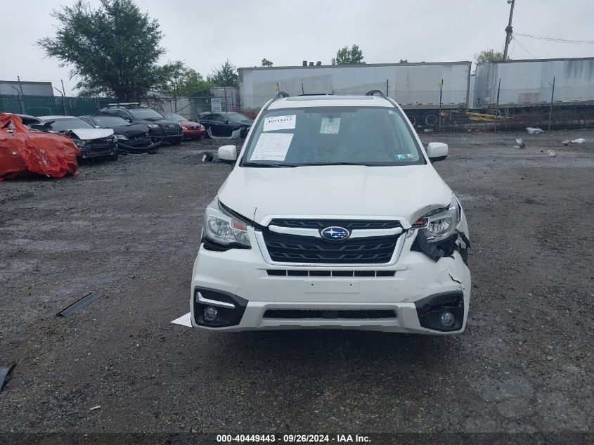 2018 Subaru Forester 2.5I Premium VIN: JF2SJAGCXJH507682 Lot: 40449443