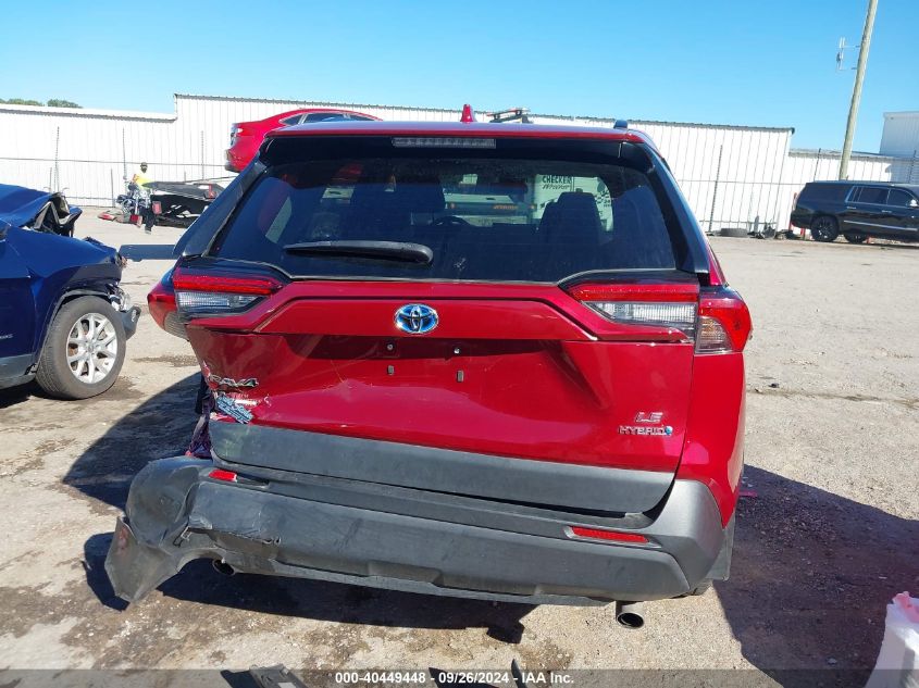 2022 Toyota Rav4 Hybrid Le VIN: 2T3LWRFVXNW144239 Lot: 40449448