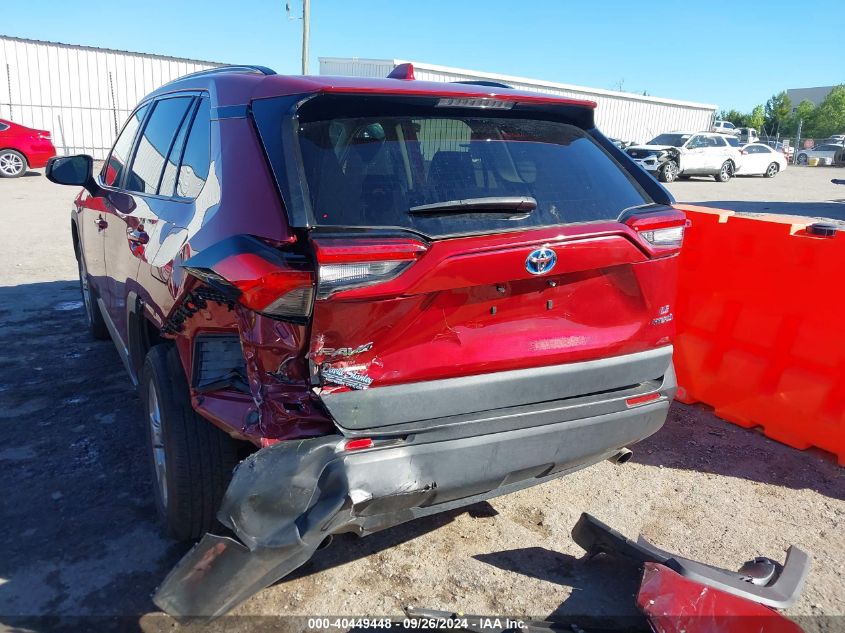 2022 Toyota Rav4 Hybrid Le VIN: 2T3LWRFVXNW144239 Lot: 40449448