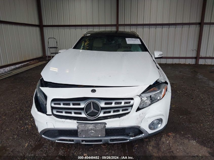 2019 Mercedes-Benz Gla 250 VIN: WDCTG4EB8KJ554663 Lot: 40449452