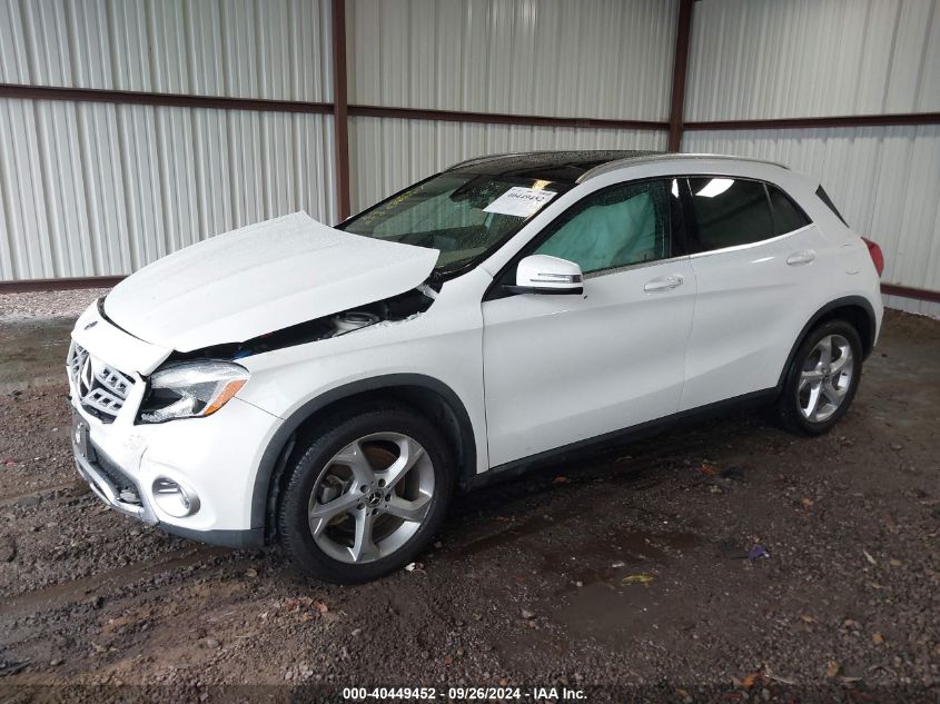 WDCTG4EB8KJ554663 2019 MERCEDES-BENZ GLA CLASS - Image 2