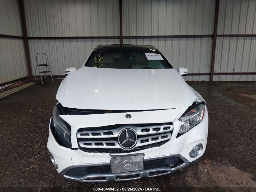 2019 Mercedes-Benz Gla 250 VIN: WDCTG4EB8KJ554663 Lot: 40449452