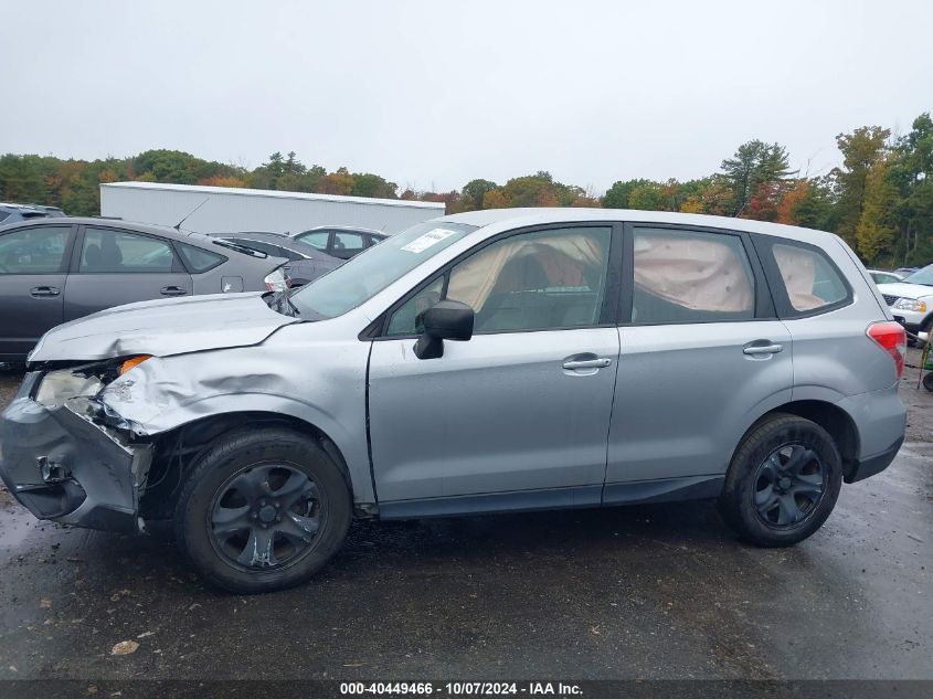 2014 Subaru Forester 2.5I VIN: JF2SJAAC4EH508891 Lot: 40449466