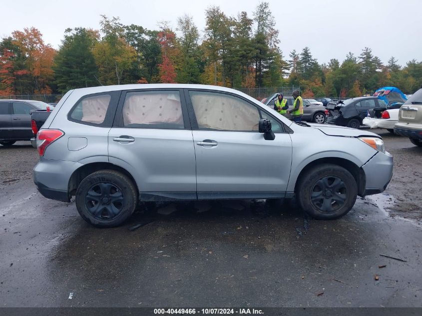 2014 Subaru Forester 2.5I VIN: JF2SJAAC4EH508891 Lot: 40449466