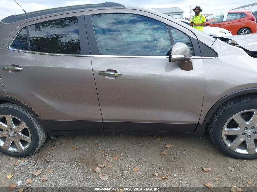 2014 Buick Encore Leather VIN: KL4CJCSB9EB744728 Lot: 40449475