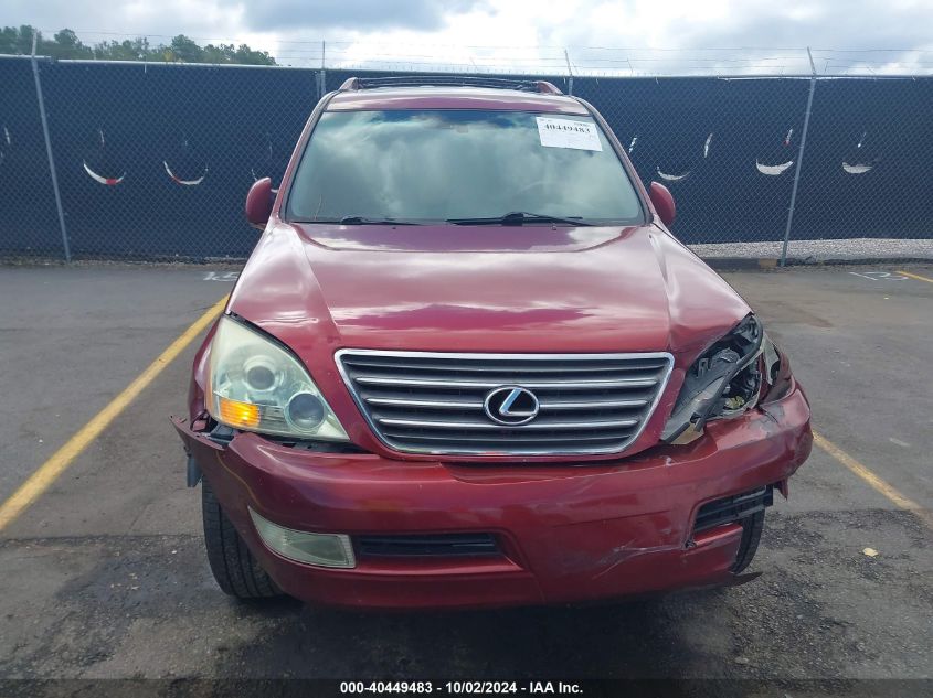 2008 Lexus Gx 470 VIN: JTJBT20X180157053 Lot: 40449483